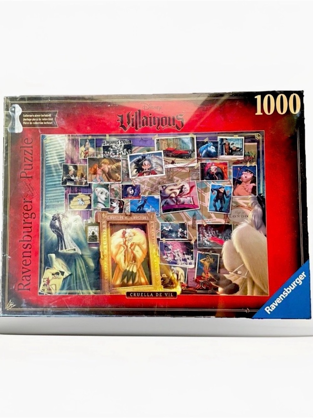 Ravensburger Cruella de Vil 1000-Piece Puzzle - Red